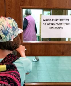 Jest zbiórka dla niestrajkujących nauczycieli. Nic o tym nie wiedzą