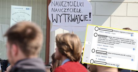 Strajk nauczycieli. Był symbolem protestu, jest antybohaterem. Bo rozważa przyjście na egzamin