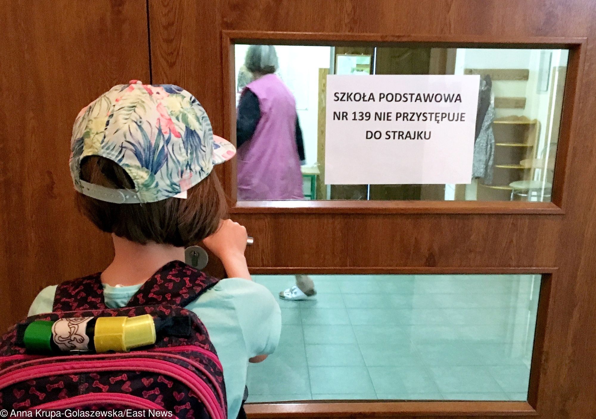 Nie wszystkie szkoły uczestniczyły w strajku. Zdjęcie ilustracyjne