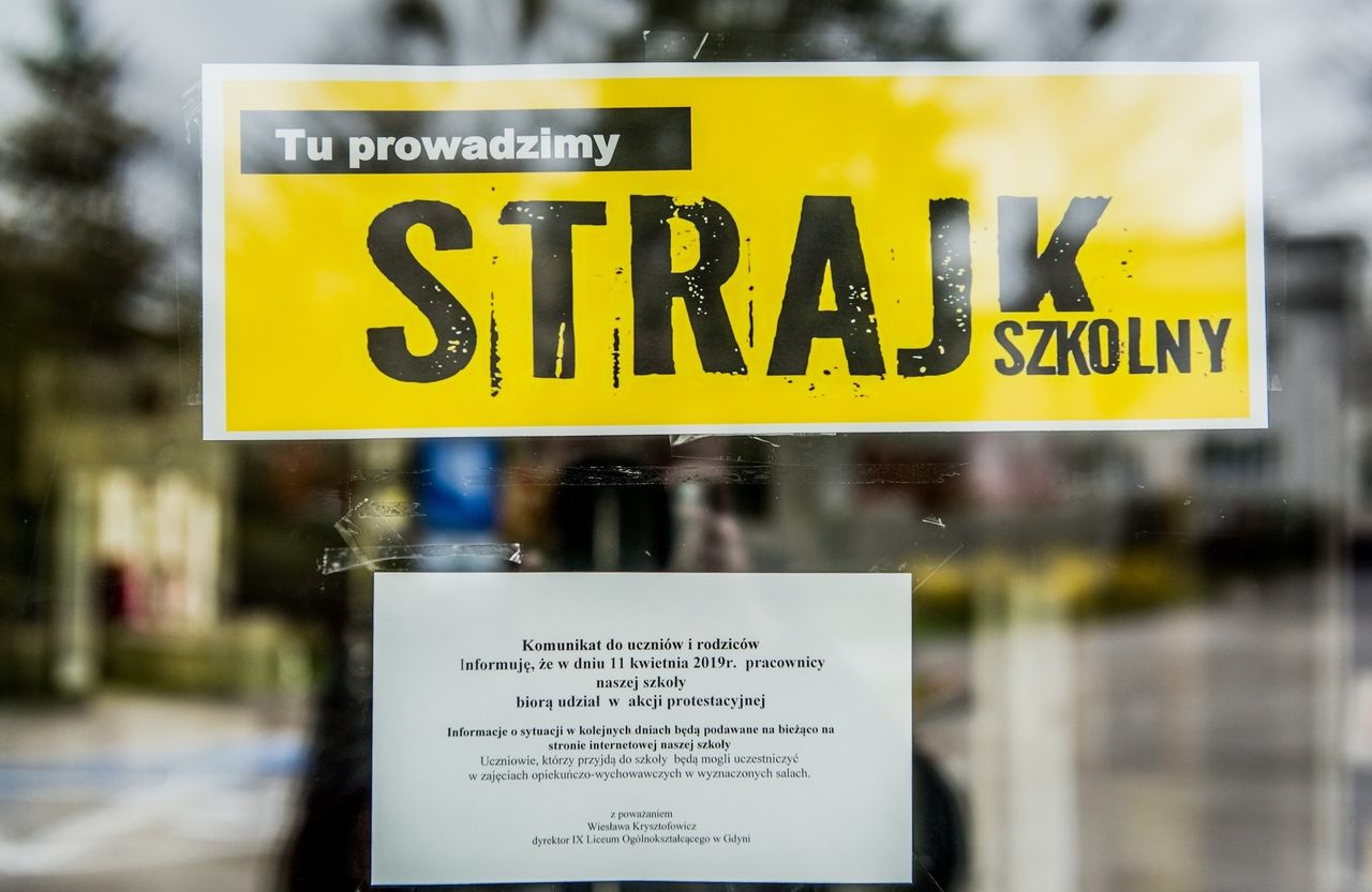 Strajk nauczycieli 2019. Matur nie będzie? Spotkanie w Warszawie