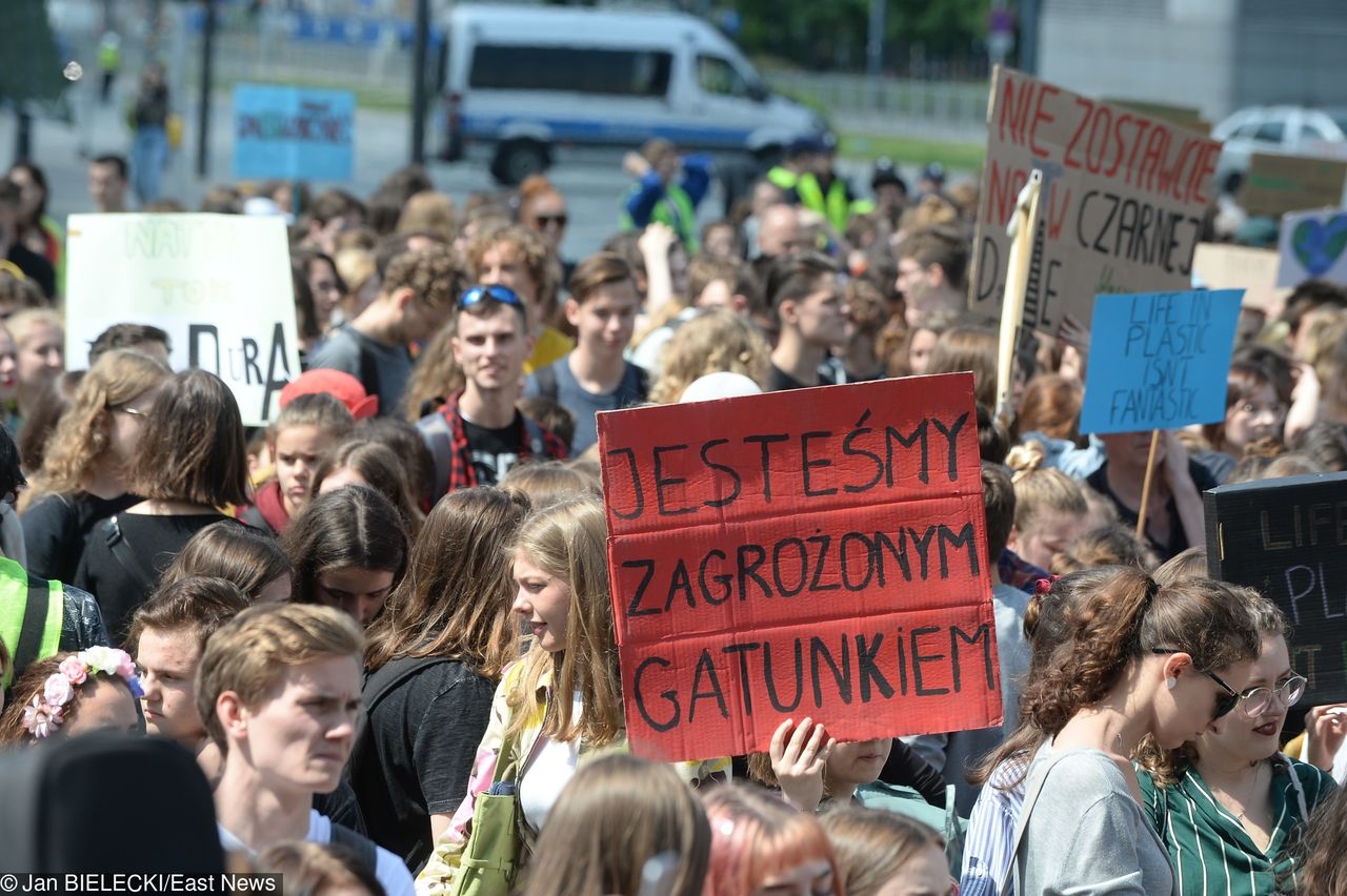 Młodzieżowy Strajk Klimatyczny. Młodzi chcą zmian