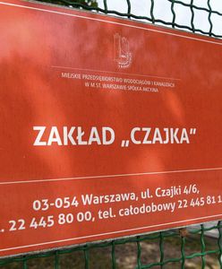 Awaria w spalarni osadów w Czajce. Prokuratura wszczęła śledztwo
