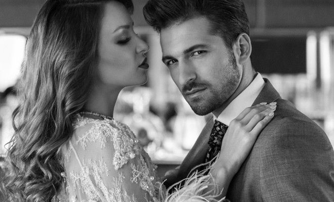 Rafał Maślak jak James Bond w magazynie "Wedding"