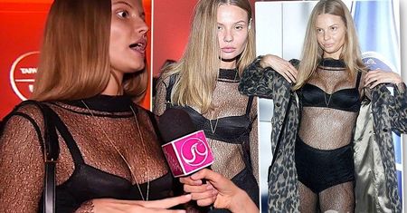 Magdalena Frąckowiak tłumaczy się ze swojej wyuzdanej stylizacji! "Wszyscy się na mnie patrzą, jest to szokujące" [WIDEO]