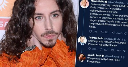 Belka, Duda i Tusk punktują się na Twitterze. Michał Szpak podsumował całą sytuację dwoma słowami. Lepiej tego nie mógł ująć