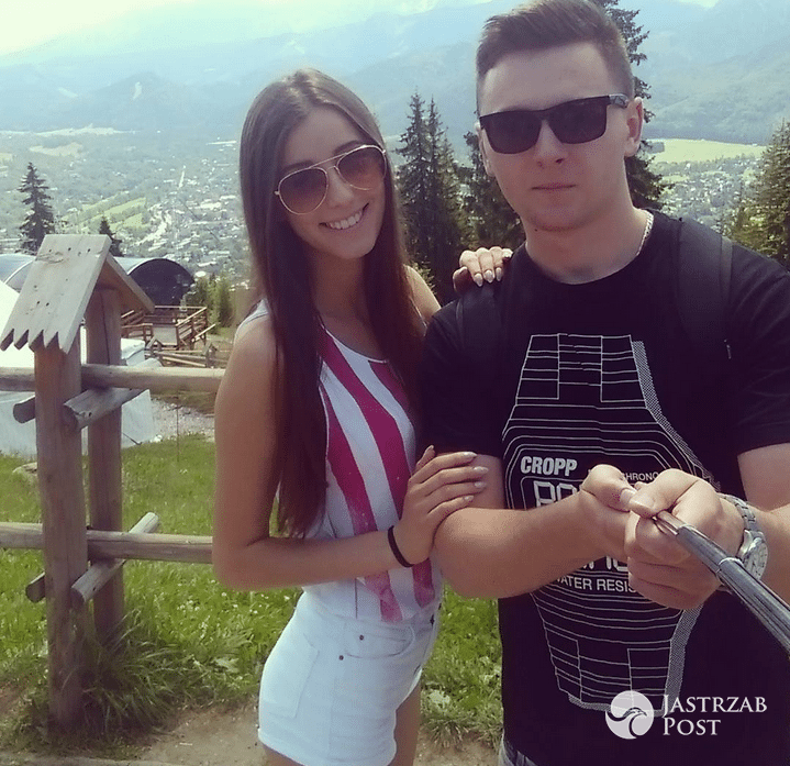 Paulina Maziarz z partnerem Dawidem
