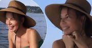 Edyta Górniak opala się na jachcie. Bez makijażu i w słomkowym kapeluszu. „Dzień pełen cudów”