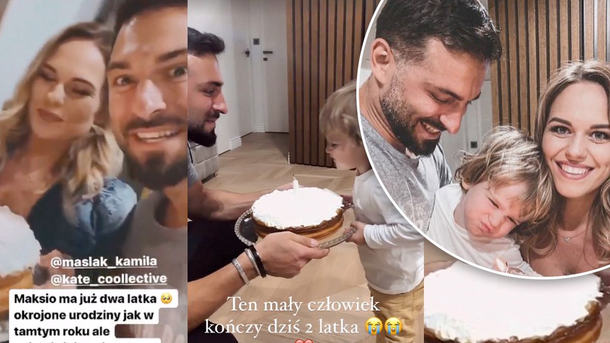 Rafał Maślak z ciężarną żoną świętują drugie urodziny synka. Lada dzień ich rodzina znowu się powiększy