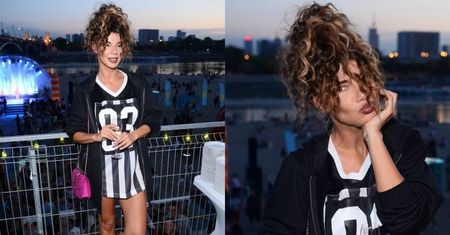 Sportowa Edyta Górniak na konferencji The Voice of Poland 6. Jakie marki miała na sobie?
