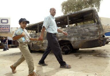 Zamachowiec zabił w Bagdadzie 7 osób