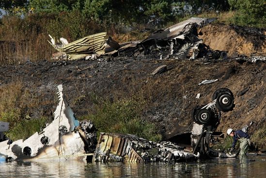 Katastrofa lotnicza w Rosji - przeżyły tylko dwie osoby