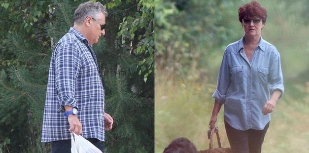 Grzybobranie Kwaśniewskich: nie obyło się bez wpadki! FOTO