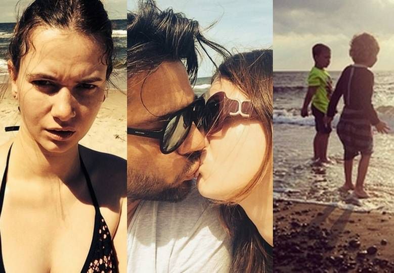 Karolina Malinowska i Olivier Janiak na wakacjach nad morzem. Jak oni się kochają!