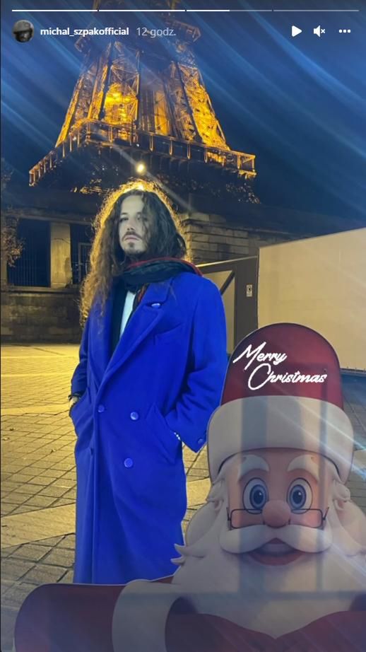 Michał Szpak pojechał do Paryża