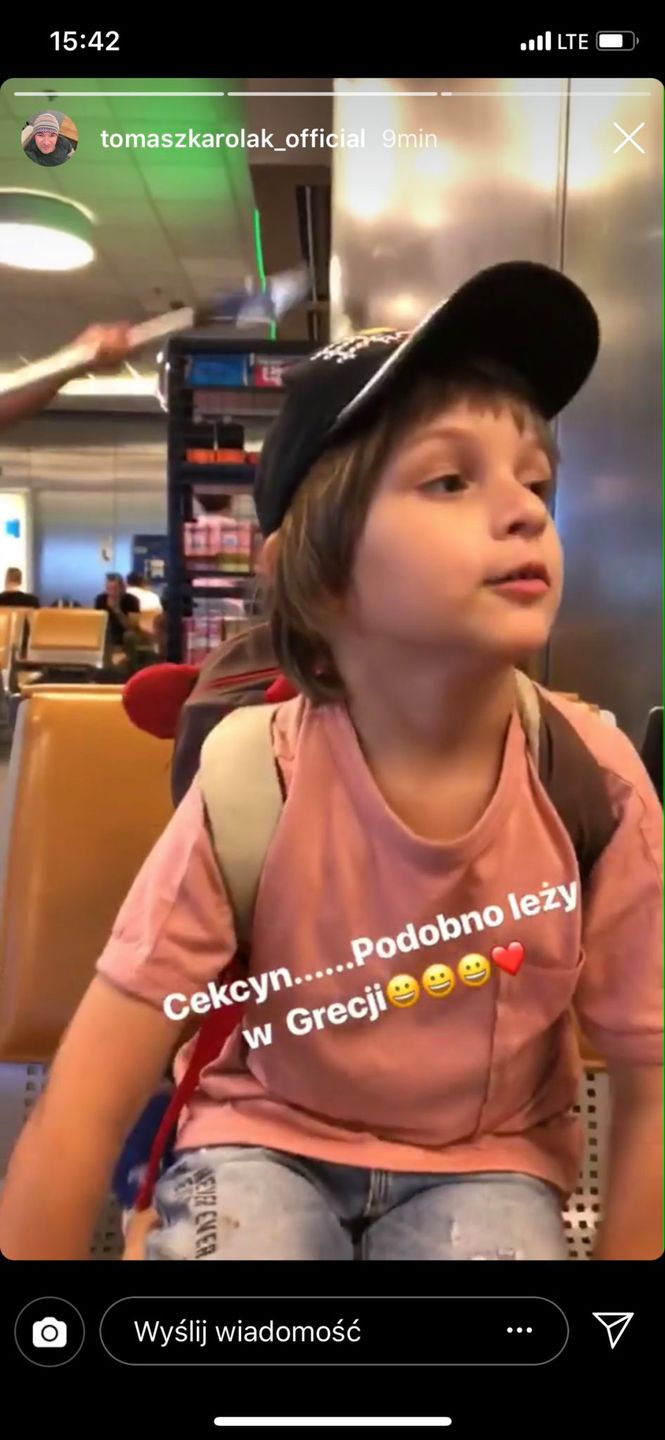 Tomasz Karolak zabrał swoje dzieci na wakacje