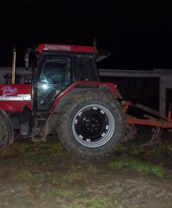 Bielice. Pijany traktorzysta nie podniósł pługu. Zaorał drogę