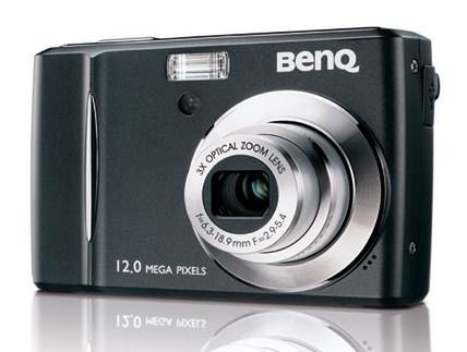 BenQ C1250 / C1255  nowe kompakty 12 Mpix z ISO6400