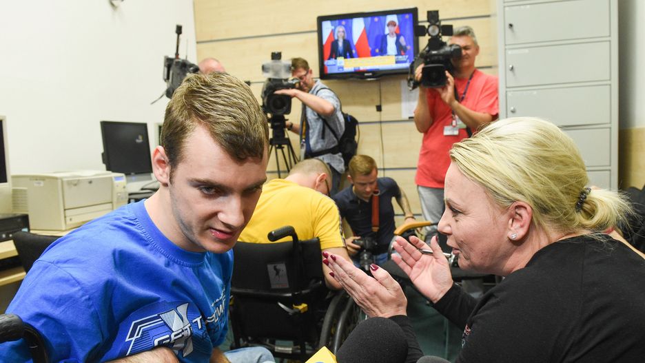 Protestujący w Sejmie nie mają zamiaru rezygnować ze swoich postulatów nawet w obliczu szczytu NATO