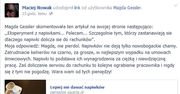 "Magda, nie pier..." - spór o napiwki. Gessler kontra Nowak
