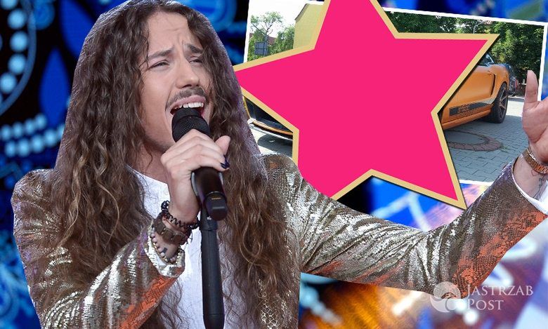 Michał Szpak jeździ luksusowym samochodem