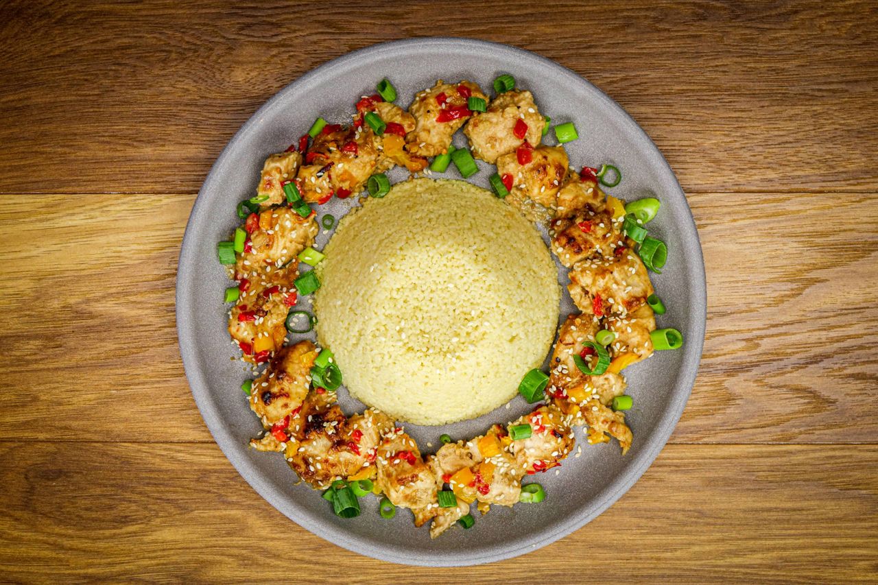 Ostre kęski z kurczaka w fitowej wersji