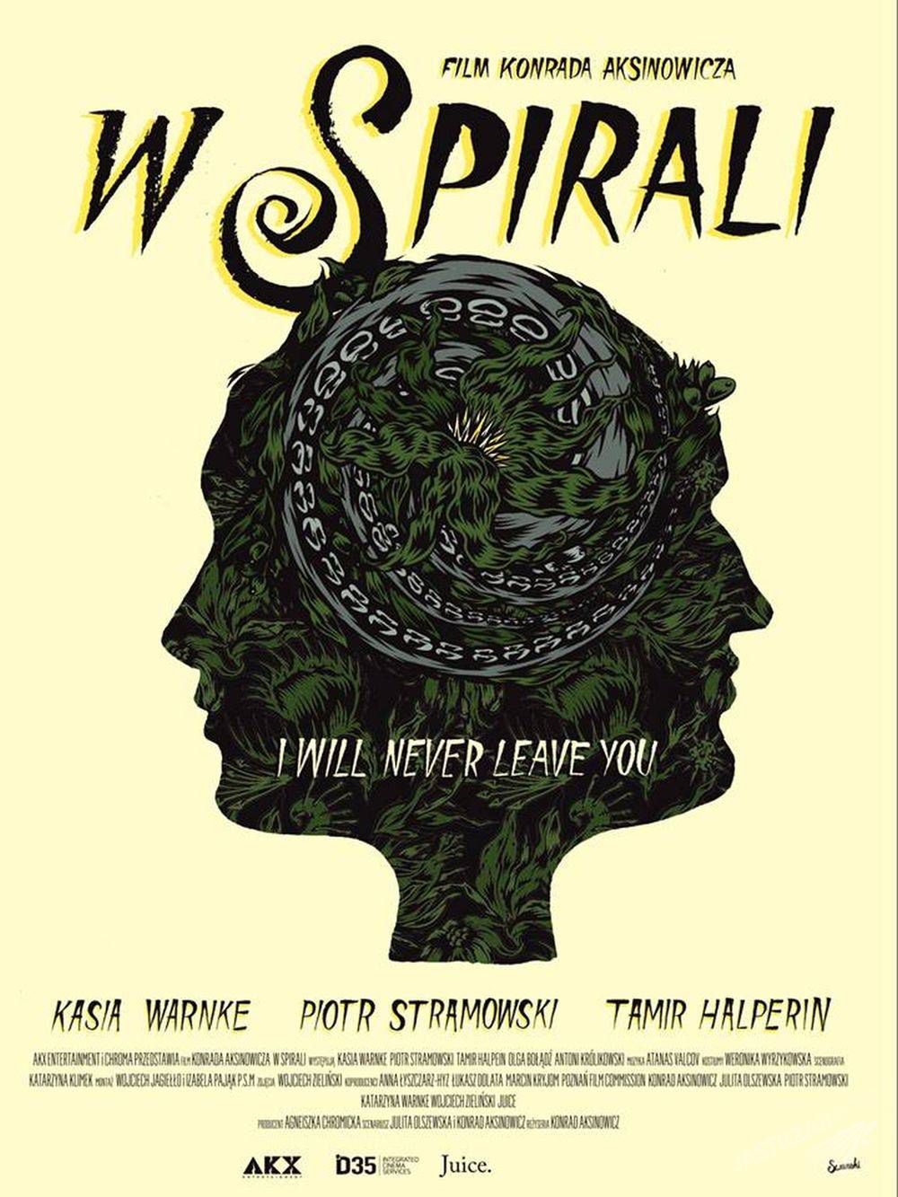 Plakat filmu "W spirali"