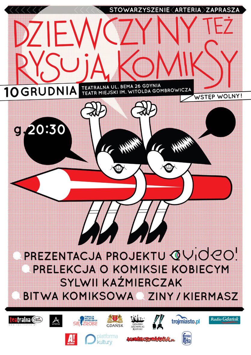 "Dziewczyny też rysują komiksy! 2" wernisaż