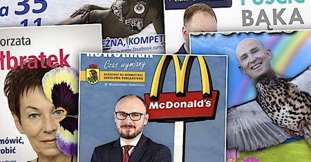 Zabawne i żenujące. Oto plakaty wyborcze, które przeszły do historii