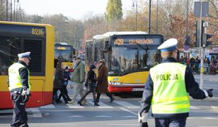 Warszawa. Policja podsumowała akcję "Znicz 2019" w stolicy. Nie było śmiertelnych wypadków