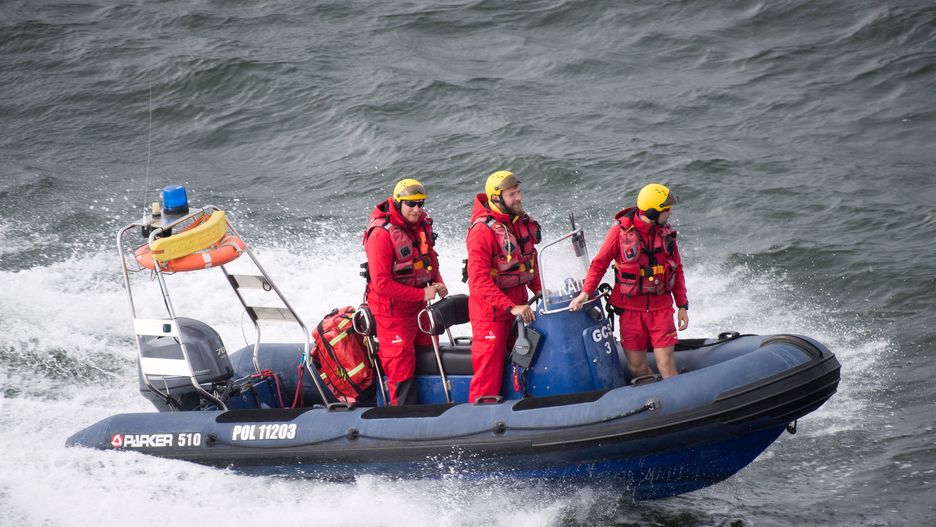 Ratownicy ruszyli na pomoc pasażerowi promu