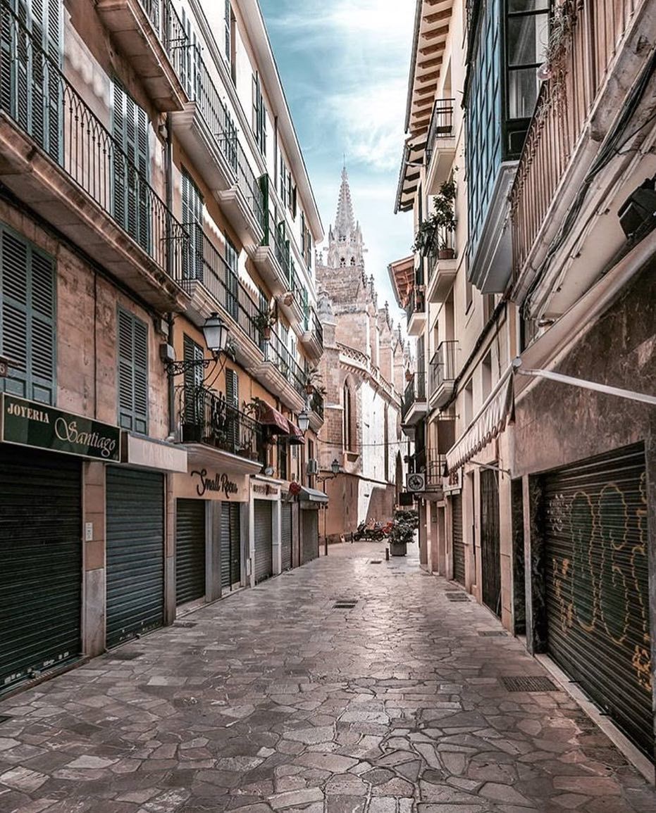 Krajobraz miejski Palma de Mallorca 
