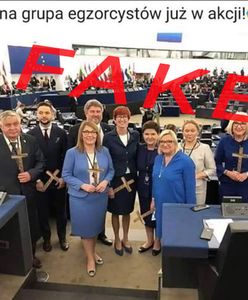 Fotomontaż z europosłami PiS obiega internet. "Krzyżowcy" okazali się fejkiem