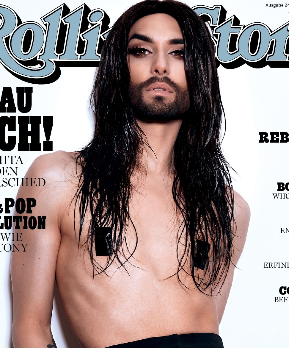 Rolling Stone Magazine z Conchitą Wurst