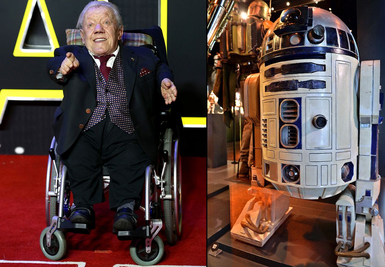 Kenny Baker: siedziałem w środku robota i pociągałem za dźwignie