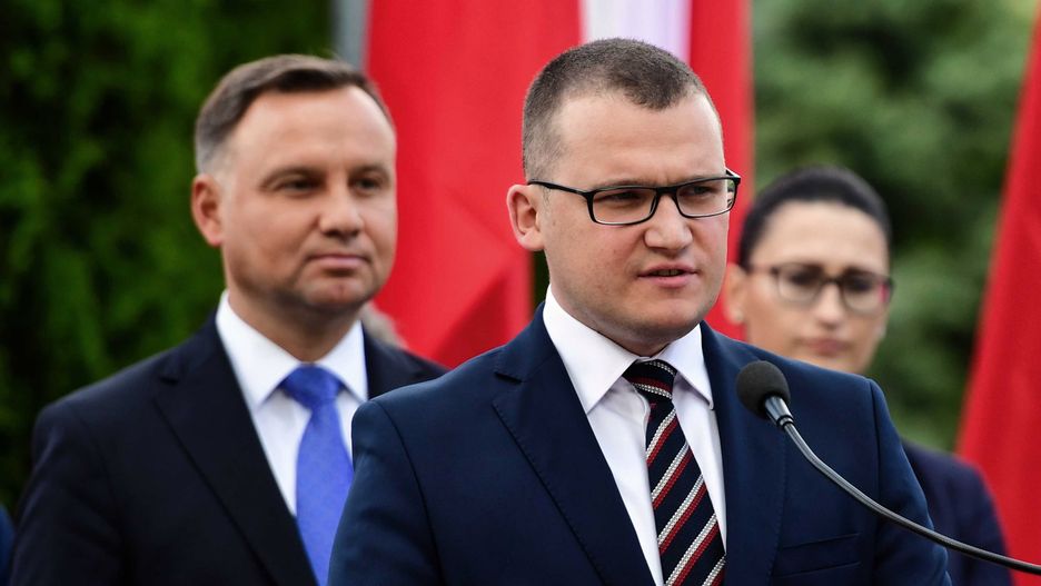 Wyniki wyborów okiem wiceministra Pawła Szefernakera. Na zdjęciu prezydent Andrzej Duda i wiceszef MSWiA.