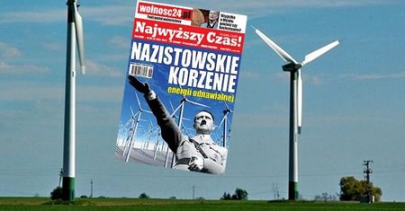 Polski tygodnik ostro o wiatrakach. Ich budowę przyrównuje do nazistowskiej ideologii