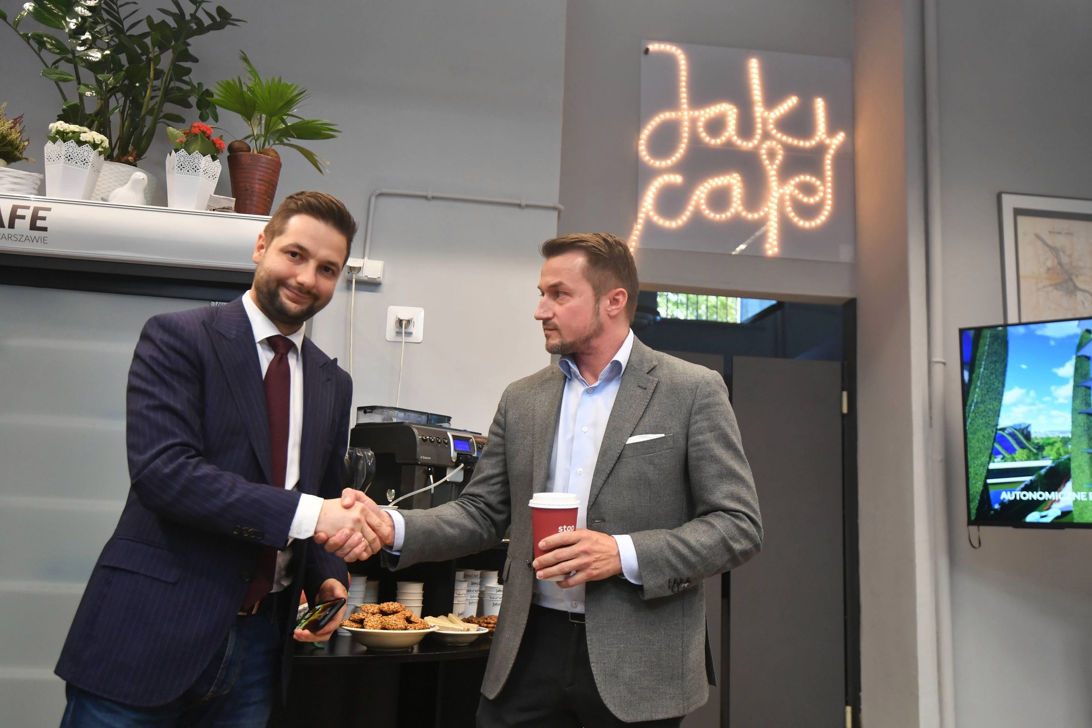 Patryk Jaki i Piotr Guział