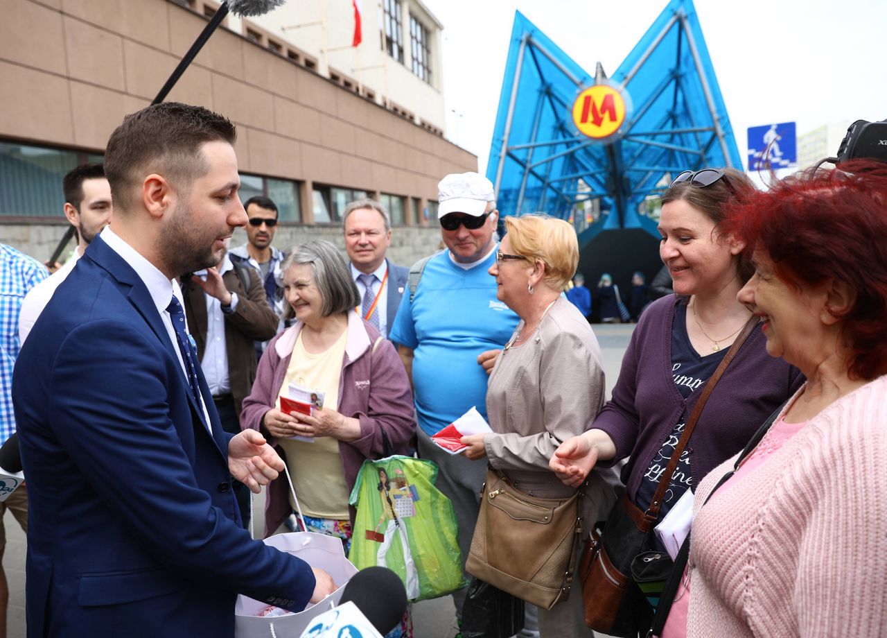 Patryk Jaki w Sofii. Rozbudowa metra staje się głównym tematem kampanii w Warszawie