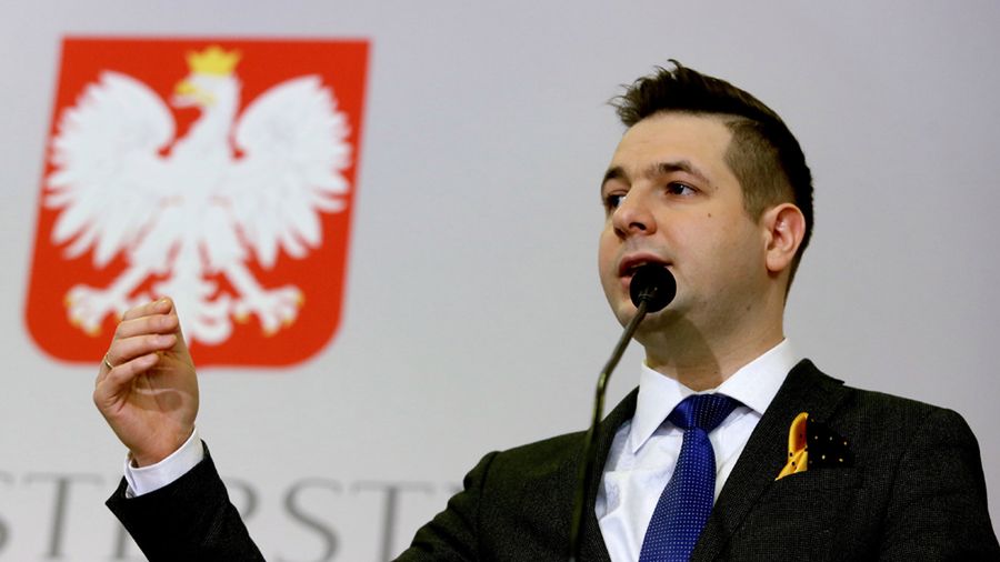 Wiceminister Patryk Jaki 