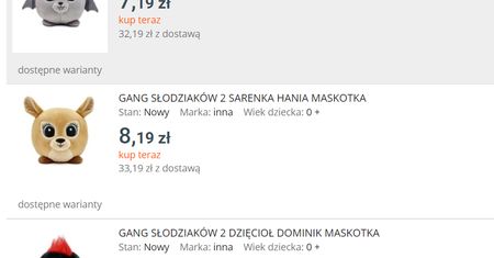 Gang słodziaków... z Azji. Polacy kombinują, by dostać maskotkę jak najtaniej