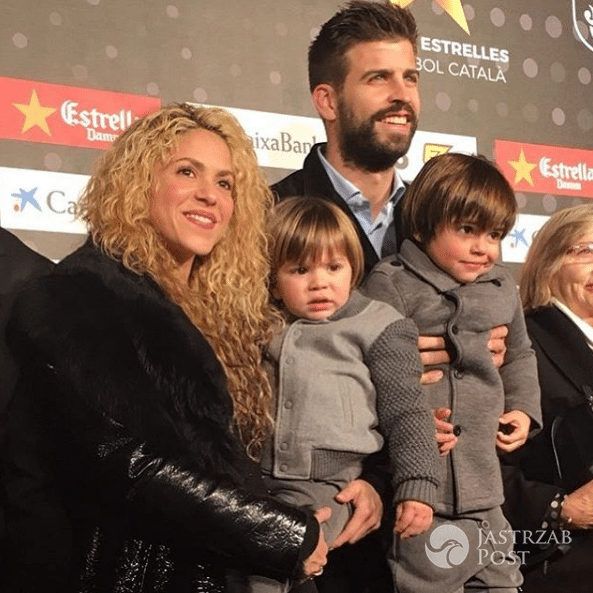 Shakira i Gerard Pique razem z dziećmi na gali w Katalonii fotki 2016