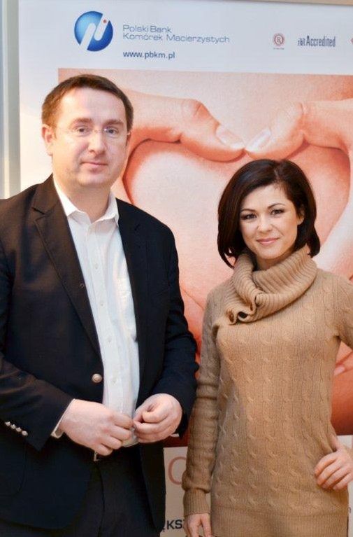 Dr Tomasz Baran i Katarzyna Cichopek