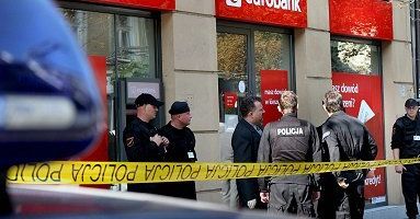 Kolejny napad na bank w centrum Krakowa