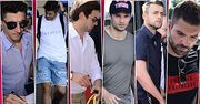 Przystojni piłkarze w Warszawie przed wylotem na Mundial 2018. Żółta torba Grzegorza Krychowiaka to dopiero mistrzostwo świata!