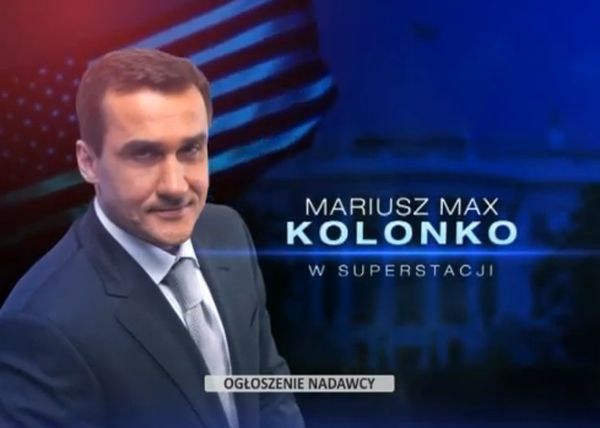 Mariusz Max Kolonko: "jestem jedynym z nielicznych dziennikarzy, którzy mają renomę za granicą"
