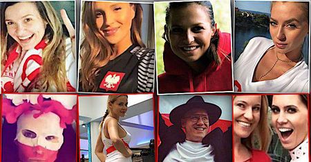 Tak gwiazdy kibicują Polsce w meczu z Kolumbią: Marina, Anna Lewandowska, Natalia Siwiec, Marcelina Zawadzka