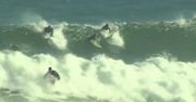 Kalifornia - gigantyczne fale kuszą surferów
