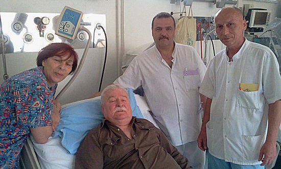 L. Wałęsa: nie dają mi szans na krótki pobyt w szpitalu