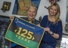 Elżbieta Dzikowska na 125-lecie National Geographic