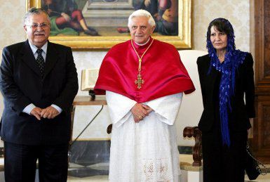 Benedykt XVI przyjął prezydenta Iraku